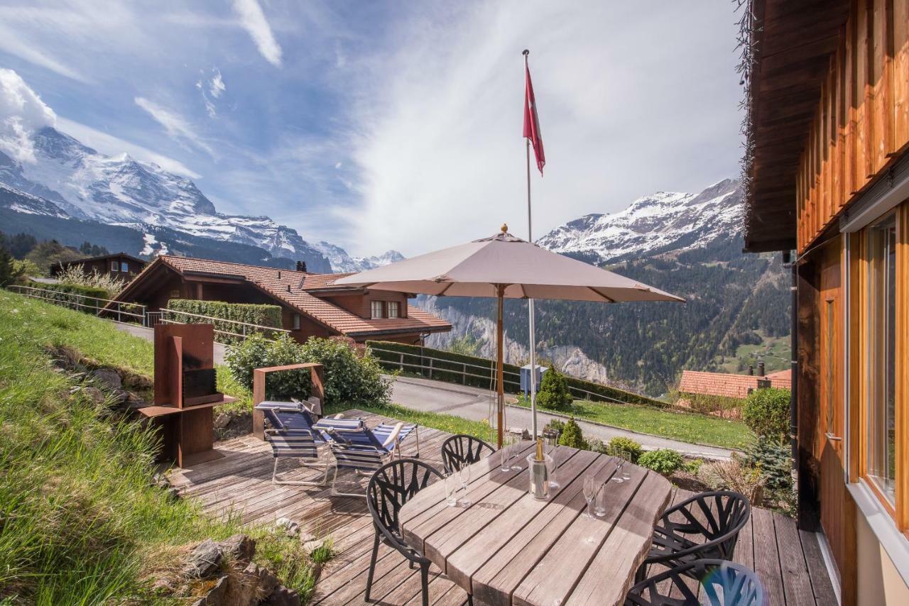 Schweizerheim Residence 11 Wengen Exterior photo
